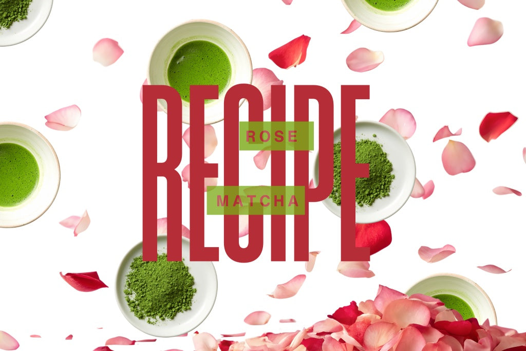 Rose Matcha Latte